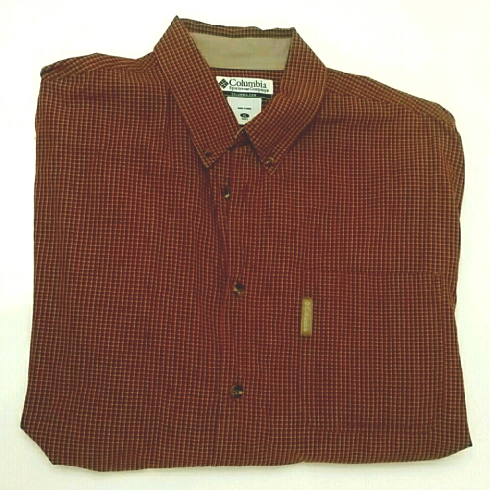 Columbia Long Sleeve Button Down XL